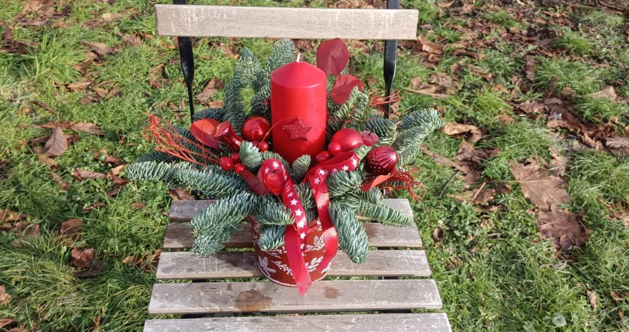 Workshop Vánoční svícen